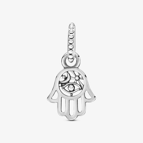 Conta Pandora Protective Hamsa Hand