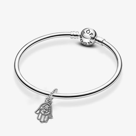 Conta Pandora Protective Hamsa Hand