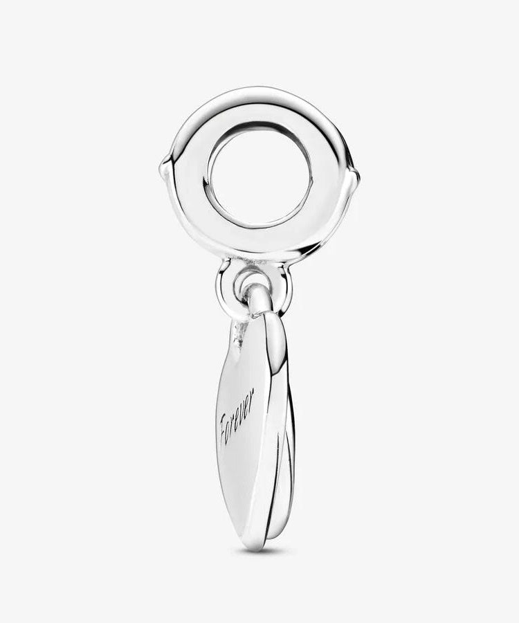 Conta Pandora Mother and Daughter Double Heart Split