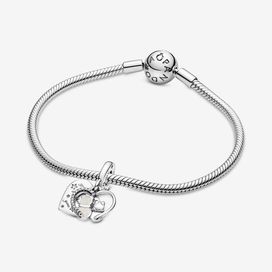 Conta Pandora Cats and Hearts