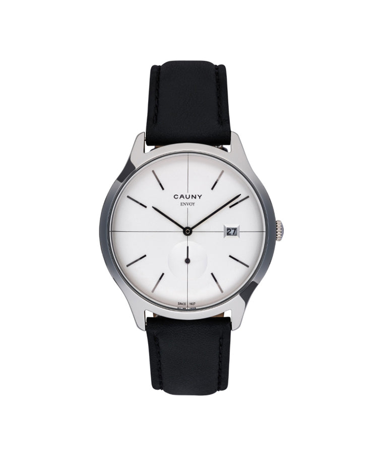 Relógio Cauny Envoy Calendar Prateado