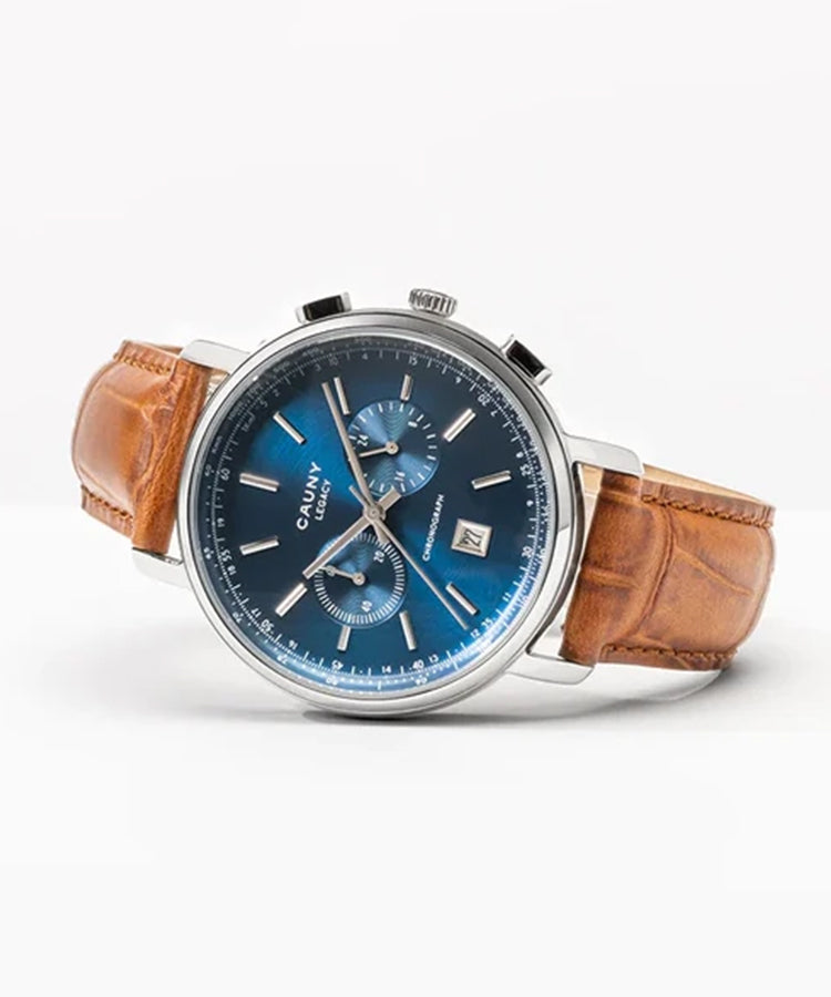 Relógio Cauny Legacy Cronógrafo Castanho