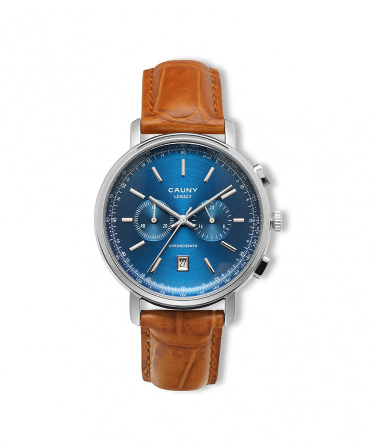 Relógio Cauny Legacy Cronógrafo Castanho