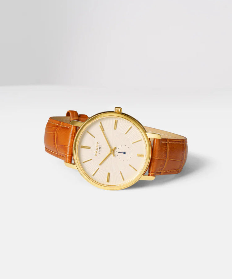 Relógio Cauny Legacy Star castanho