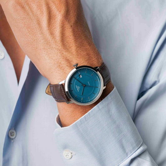 Relógio Cauny Prima Automático Blue Axis