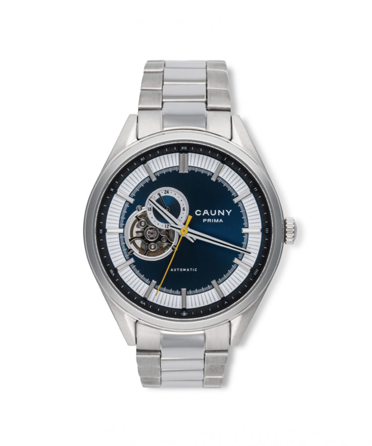 Relógio Cauny Prima Open Heart Azul