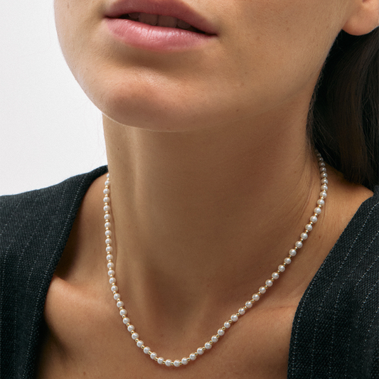 Colar Solene Prata Dourada Eugénio Campos