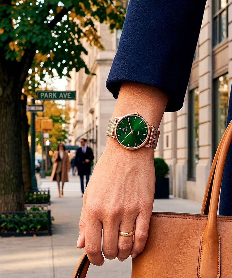 Relógio Park Avenue Verde Gant