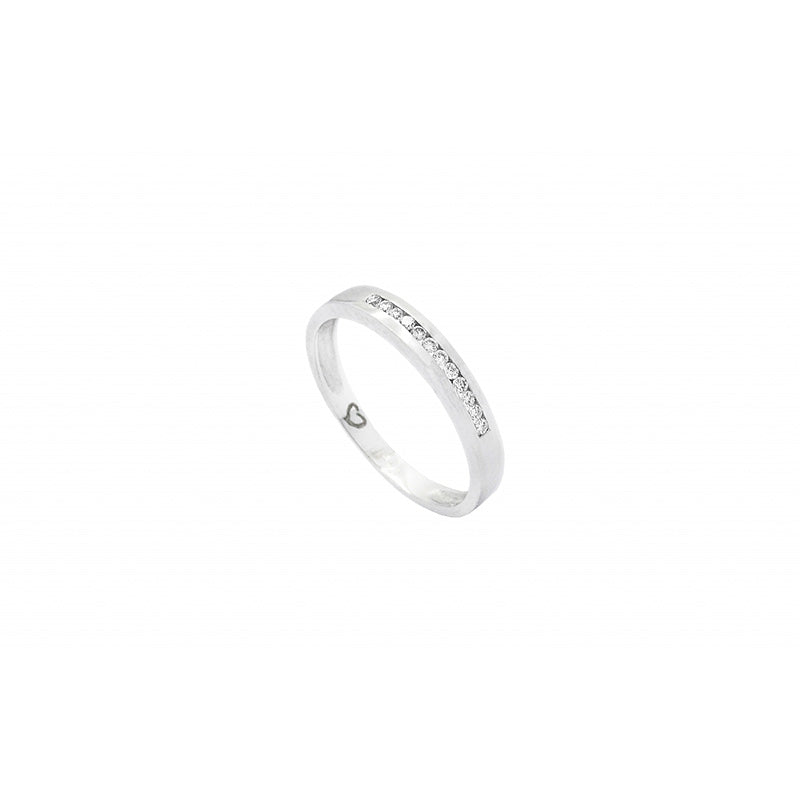 Anel brilhantes ouro 800 JOANR001129B