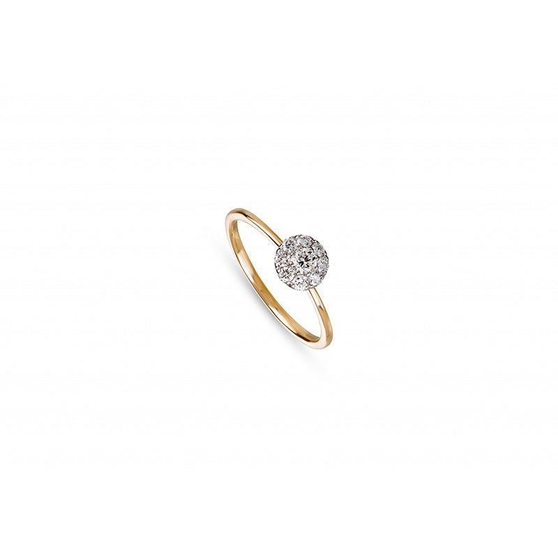 Anel brilhantes ouro 800 JOANR005264A
