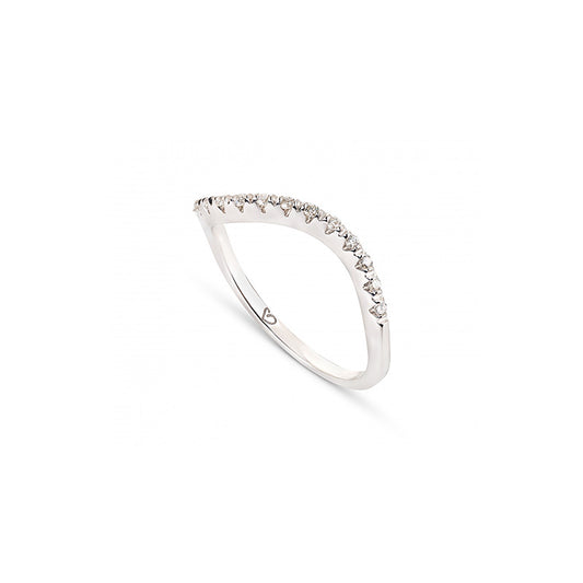 Anel brilhantes ouro 800 JOANR006168B