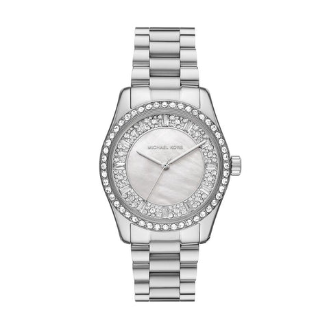 Relógio Michael Kors Lexington Prateado