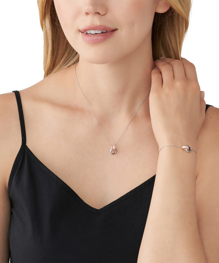 Conjunto Michael Kors prata 925 MKC1614SET
