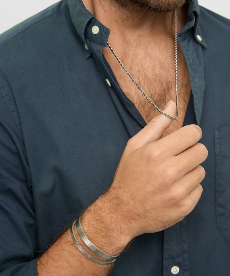 Pulseira One Men Fine Pulse Silver