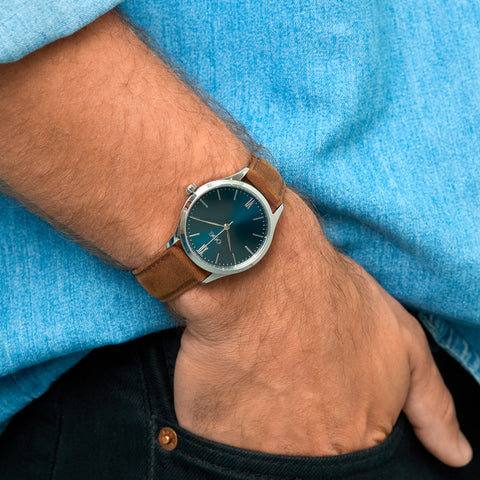 Relógio pulso One Heritage Azul