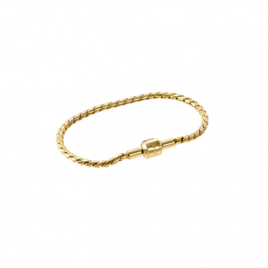 Pulseira One Energy Master Twisted Gold