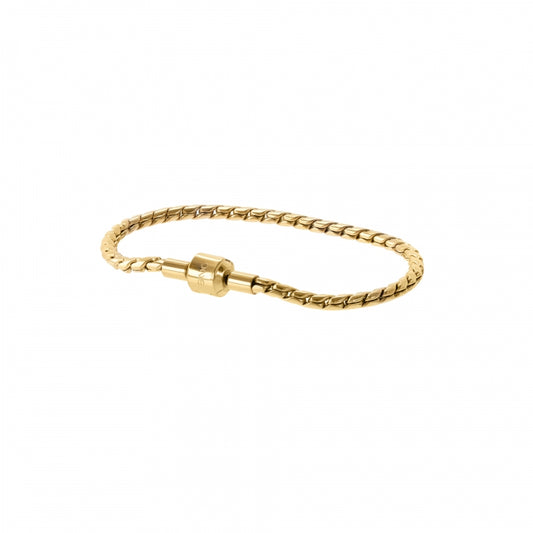 Pulseira One Energy Master Twisted Gold