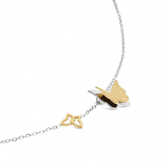 Colar One Butterfly Duo