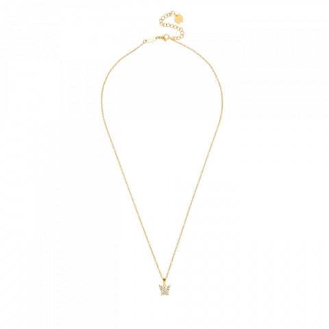 Colar One Butterfly Crystal
