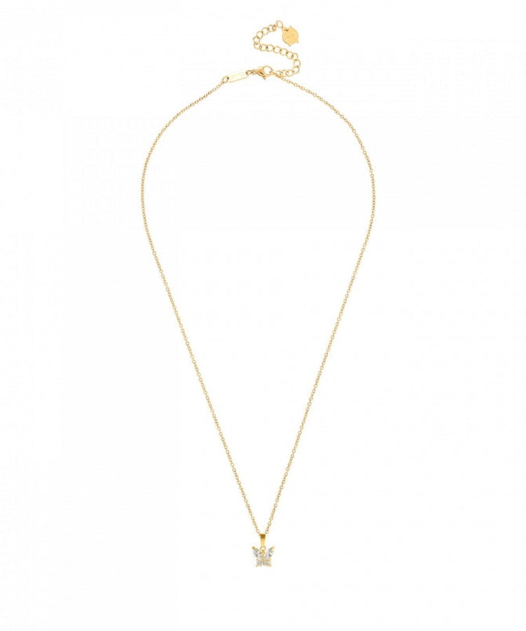 Colar One Butterfly Crystal