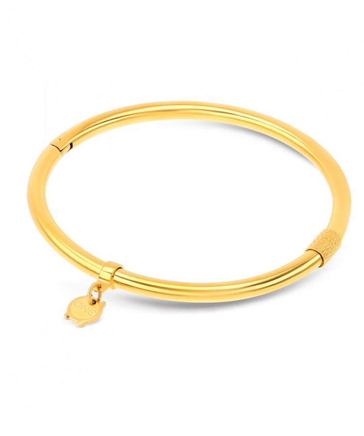 Pulseira Escrava One Energy Master Redonda Gold