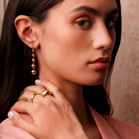 Brincos One Sphera Gold