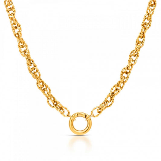 Colar One Energy Master Union Double Gold