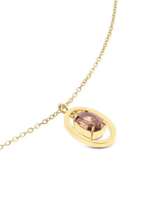Colar One Birthstone Novembro - Sucesso