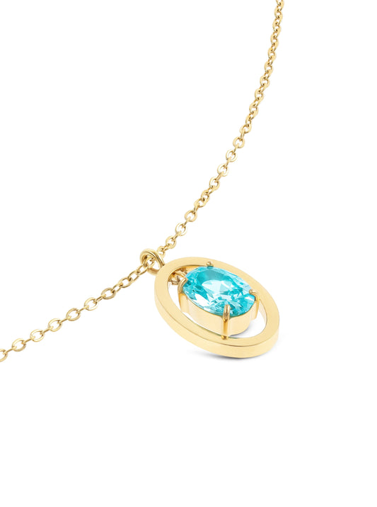 Colar One Birthstone Dezembro - Felicidade