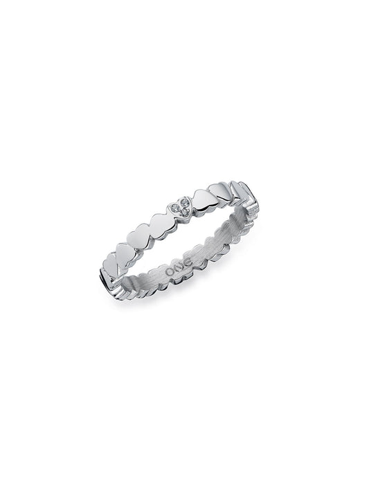 Anel One London 14 Silver