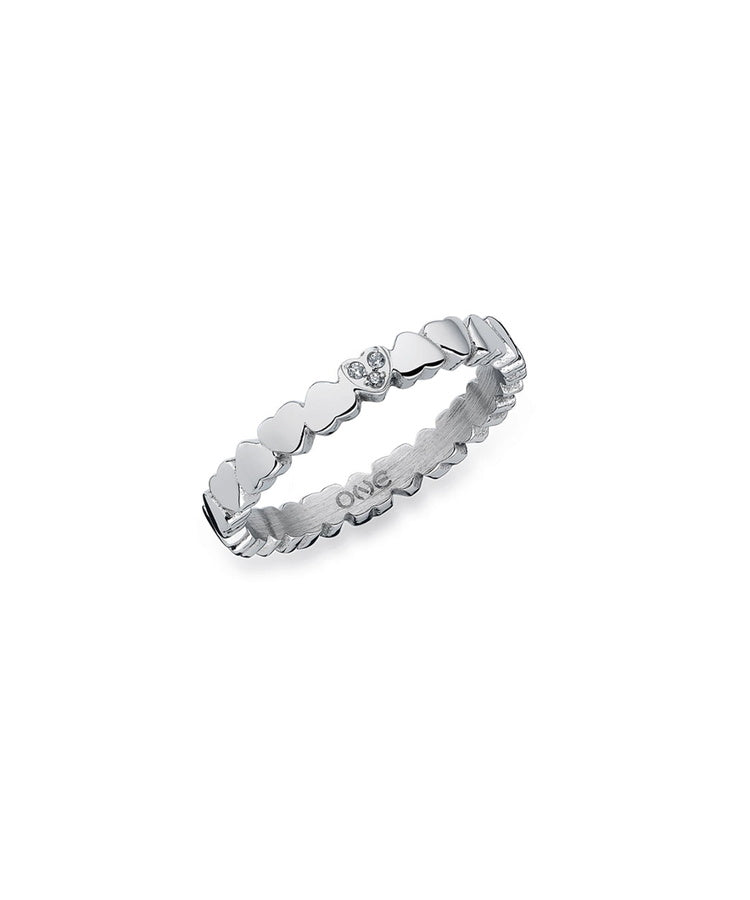 Anel One London 14 Silver