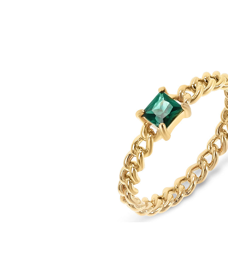 Anel One London 40 Gold