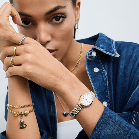 Relógio pulso One Legend Bicolor