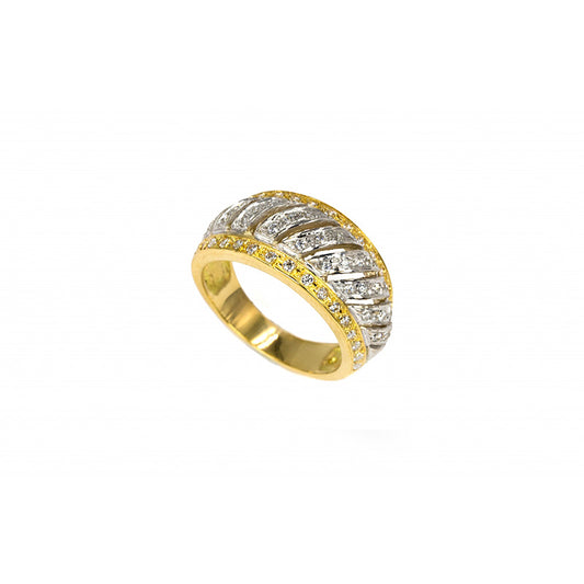 Anel pedras ouro 800 OOAN004645