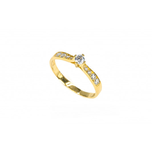 Anel pedras ouro 800 OOAN005365