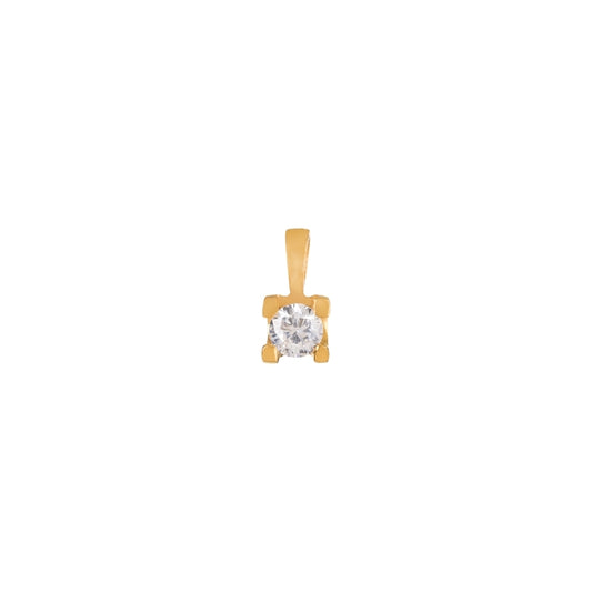 Berloque pedra ouro 800 OOBE002851