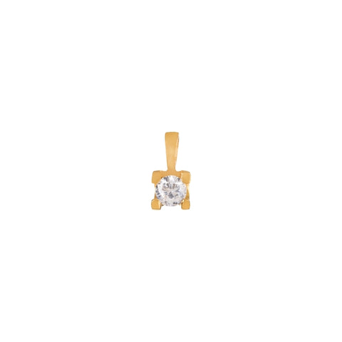 Berloque pedra ouro 800 OOBE002851