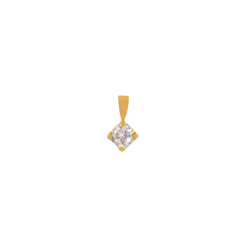 Berloque pedra ouro 800 OOBE002970