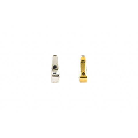 Argolas bicolores ouro 800 OOBR001943A
