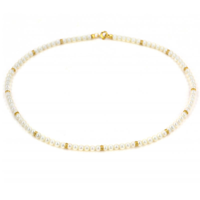 Colar pérolas ouro 800 OOCO005626