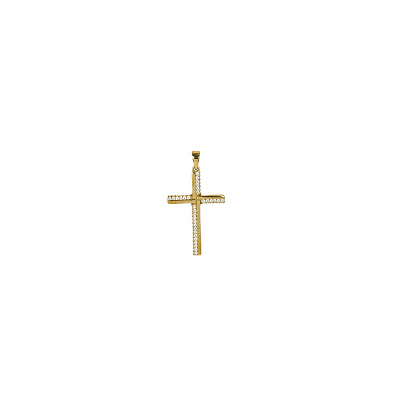 Cruz pedras ouro 800 OOCR005332