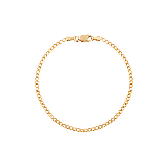 Pulseira barbela ouro 800 OOPM090033