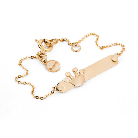 Pulseira elos ouro 800