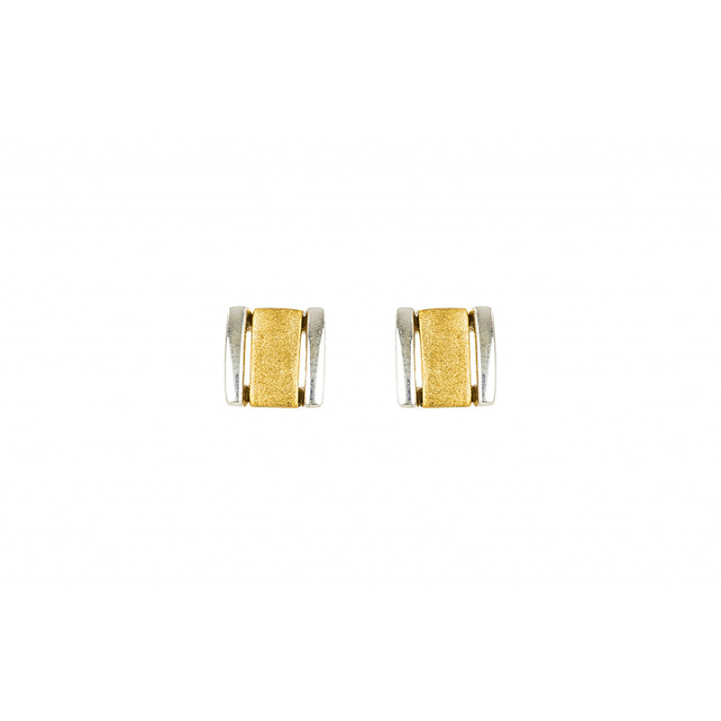 Tornilhos bicolores ouro 800