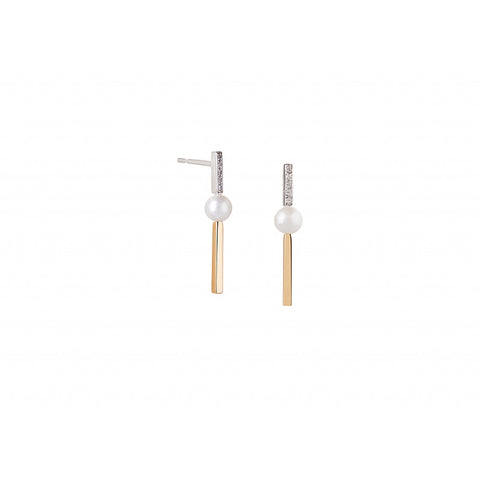 Tornilhos perolas ouro 800 OOTR005848C