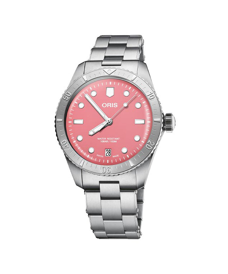 Relógio Oris Divers Sixty-Five Cotton Candy