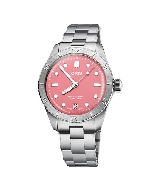 Relógio Oris Divers Sixty-Five Cotton Candy