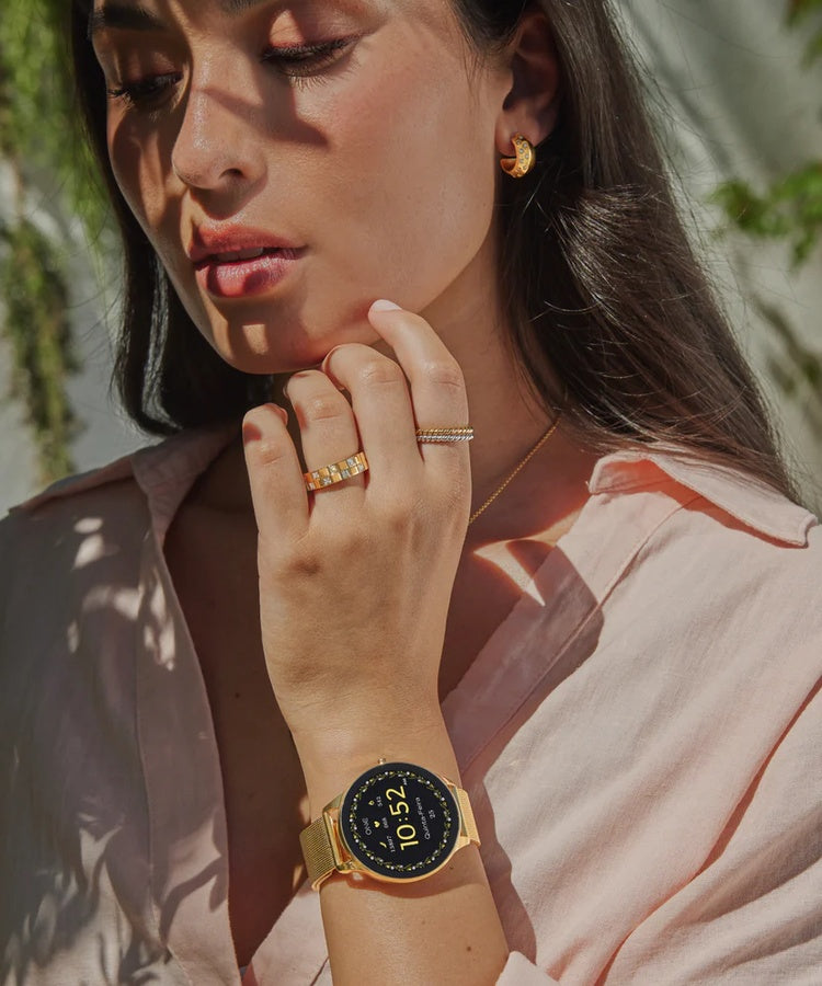 Smartwatch One Slim Gold Mesh