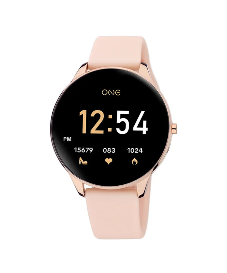 Smartwatch ONE Slim Rose Gold Silicone