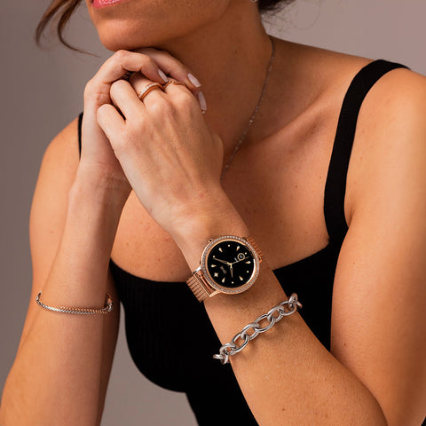 Relógio One GlamCall Rosegold